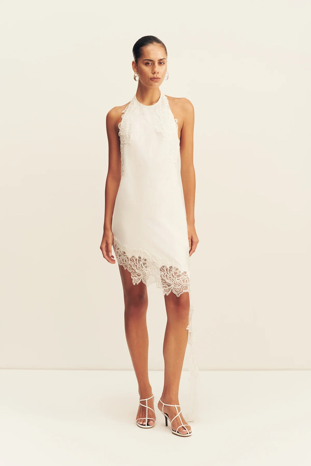Shona Joy Eniko Lace Open Back Mini Dress – Brooke + Bel